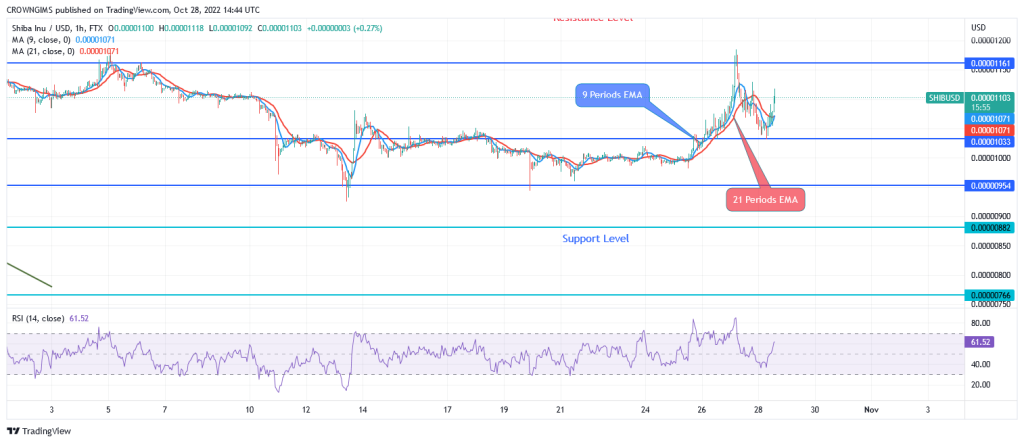 Shiba Inu Price Prediction for Today, October 28: SHIB Is Under Bulls’ Control