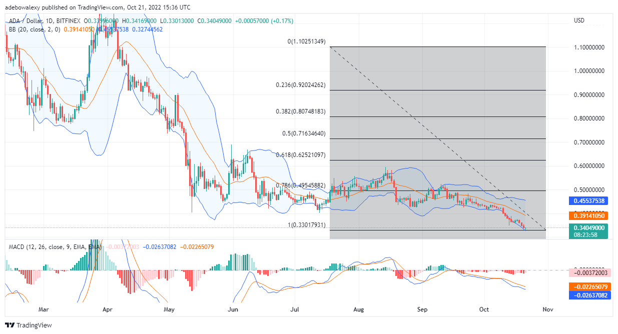 Cardano Price Prediction Today, October 22, 2022: ADA/USD Attempts a Pullback