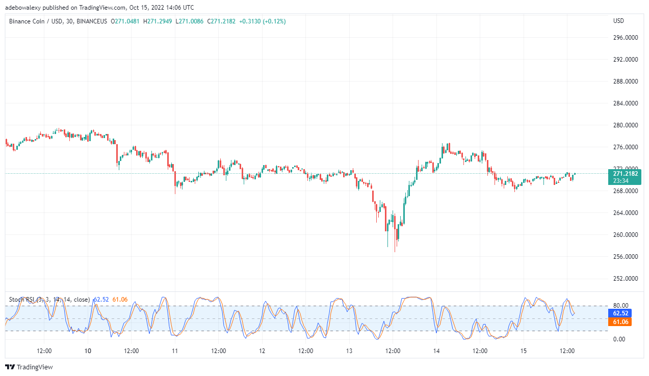 Binance Coin Price Prediction Today, October 16, 2022: BNB/USD Maybe Bouncing Upwards