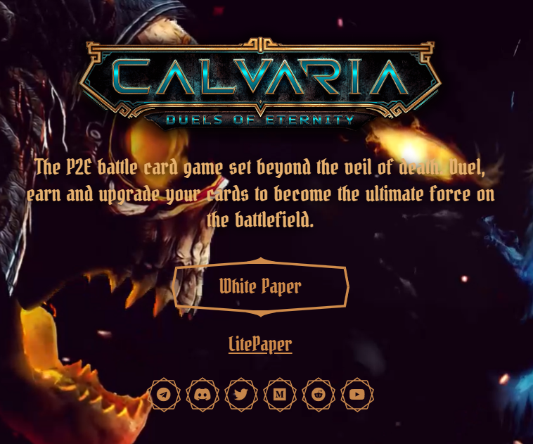 Calvaria - Best Crypto to Buy Now for Gamers