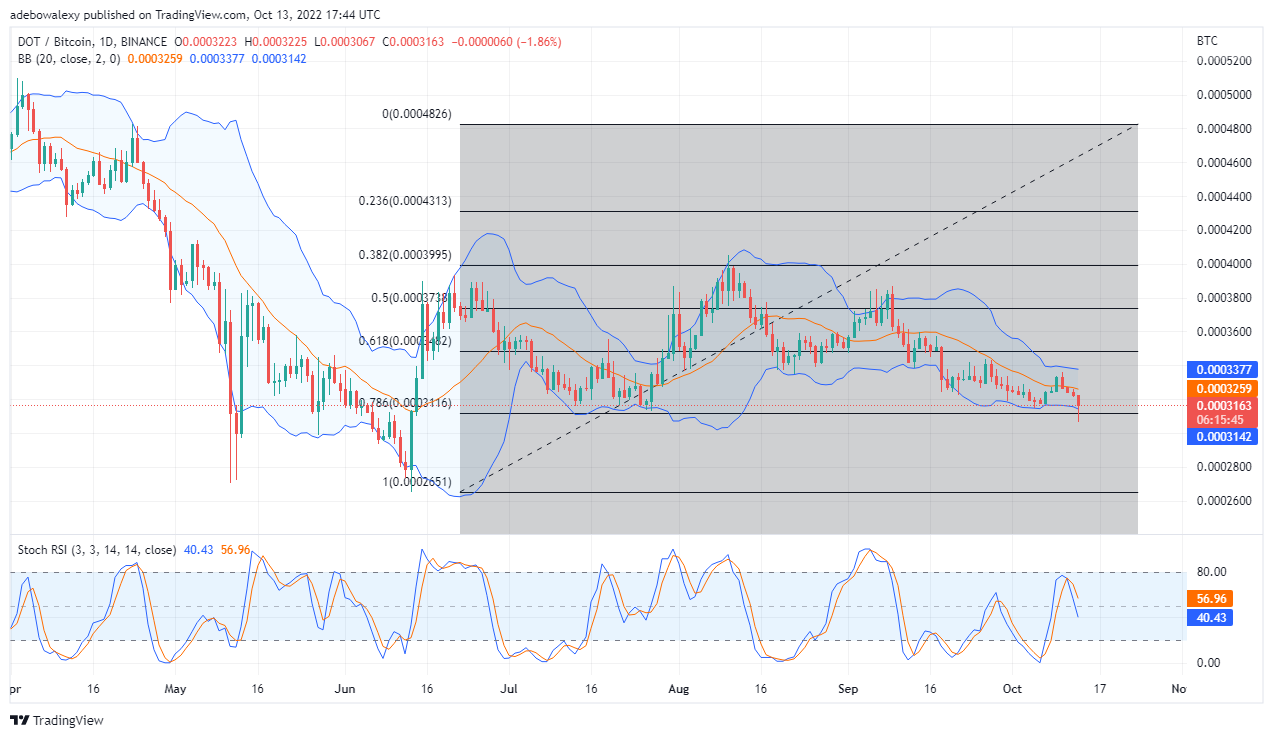 Polkadot Price Prediction Today, October 14, 2022: DOT/USD Tests a Strong Support Level