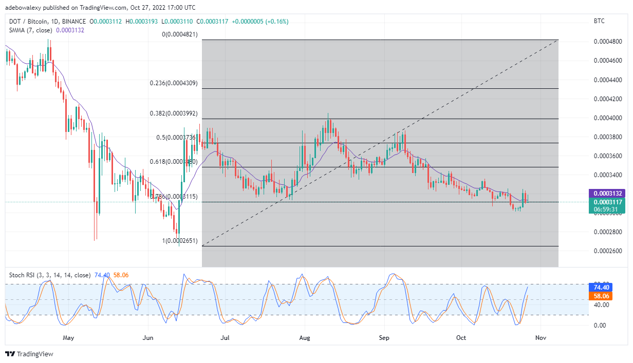 Polkadot Price Prediction Today, October 28, 2022: DOT/USD Leaps Upwards