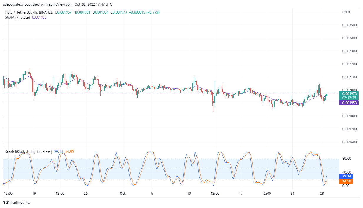 Holo Price Prediction Today, October 29, 2022: HOT/USD Price Rises Steadily