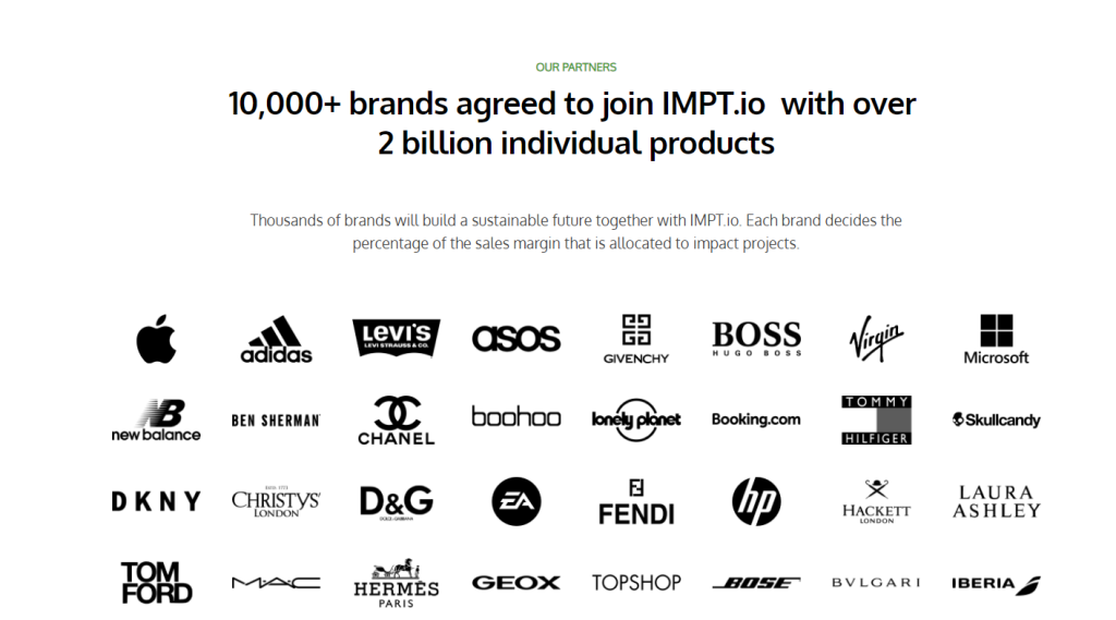 IMPT Major Brand Partners