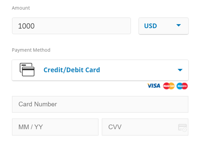 Step 2 Deposit Funds on Your Account