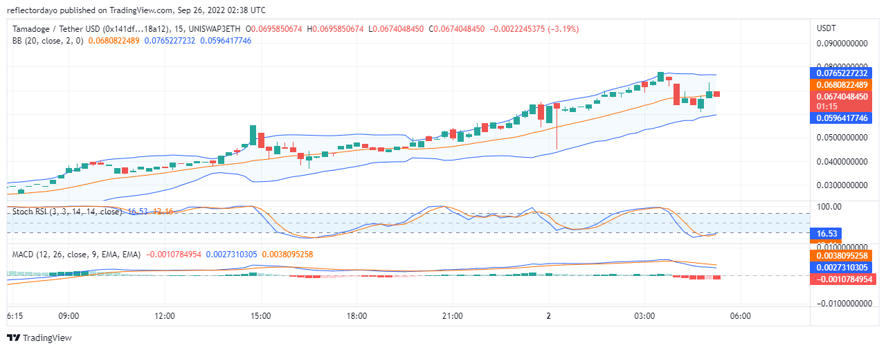 Tamadoge Price Analysis for 2nd of October: Massive Rally on TAMA