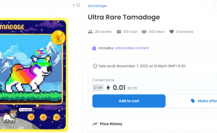 Tamadoge Ultra-Rare NFT Now Available on OpenSea