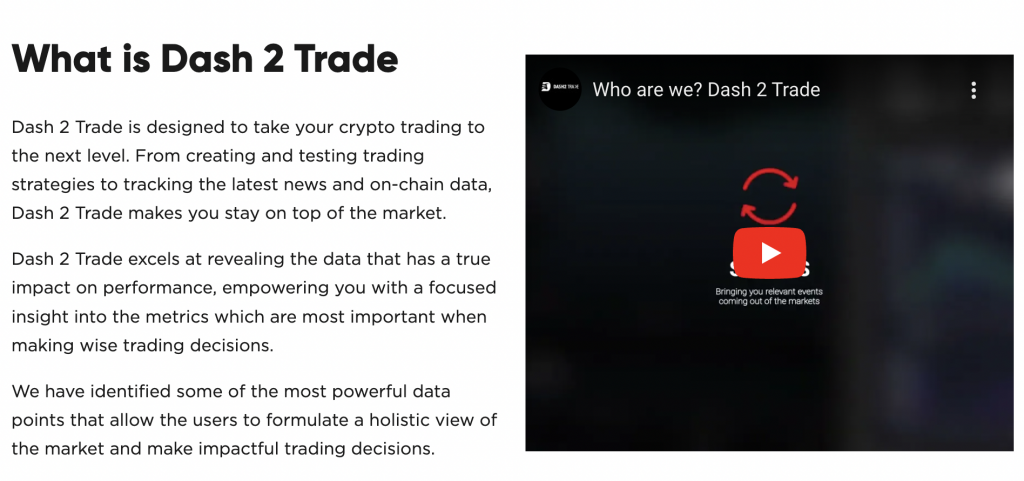 What is Dash 2 Trade
