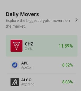 Chiliz ár-előrejelzés a mai napra, november 19-re: CHZ/USD szembesül november 8-i ellenállással