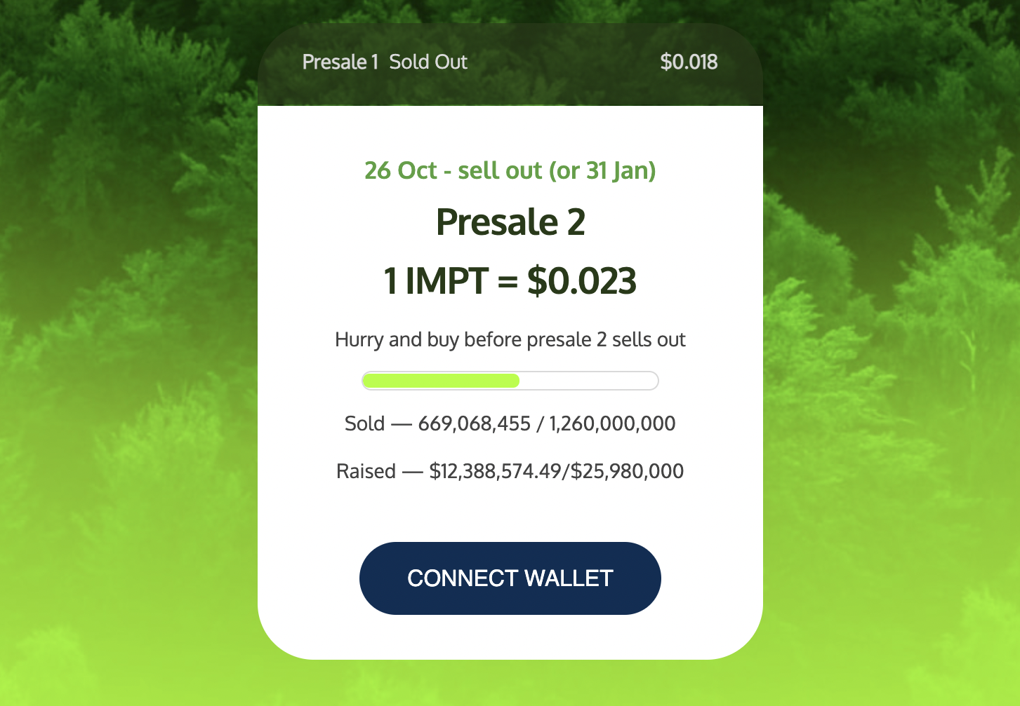 Buy IMPT Token