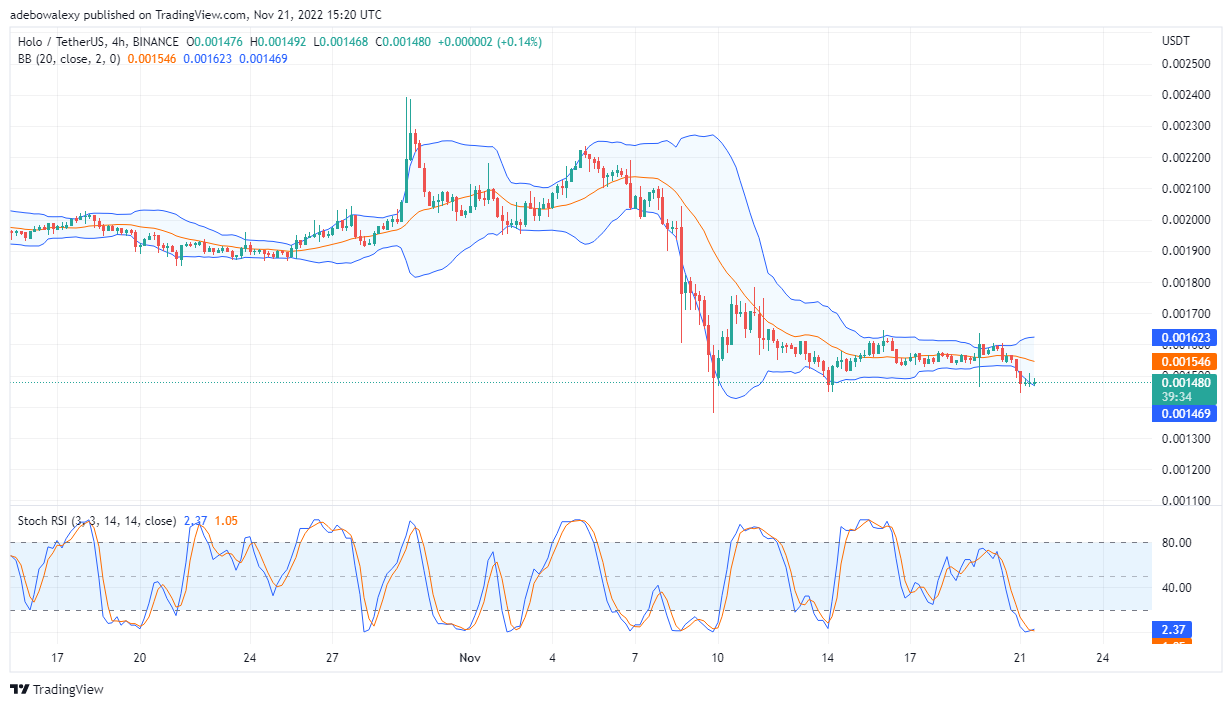 Holo Price Prediction Today, November 22, 2022: HOT/USD Not Showing Much Optimism