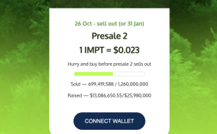 IMPT Presale Passes $13 Million