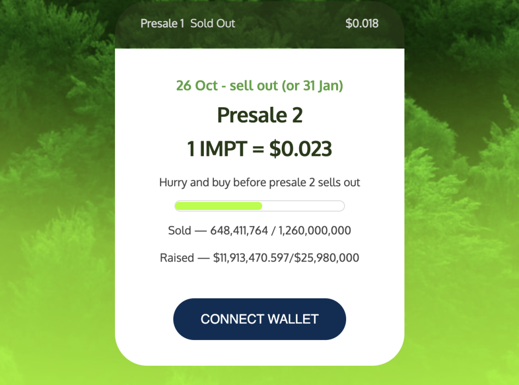 IMPT raises closer to 12 million