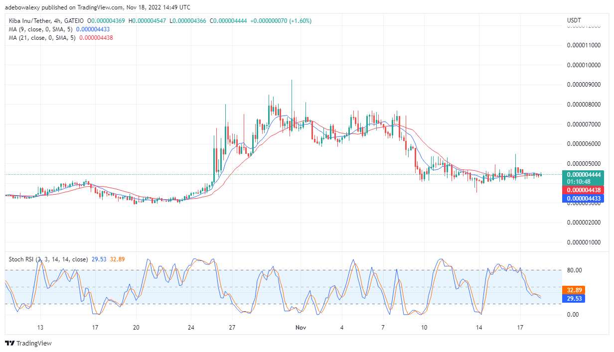 Kiba Inu Price Prediction Today, October 19, 2022: KIBA/USD Is Lacking Bullish Momentum