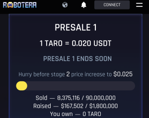 RobotEra Presale Passes $150k