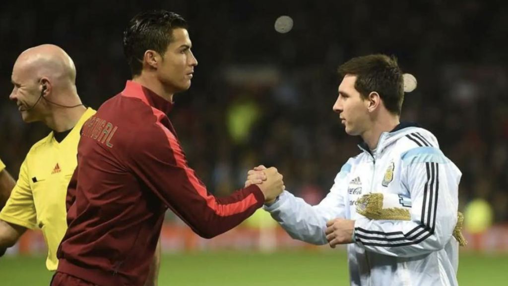 Ronaldo and Messi