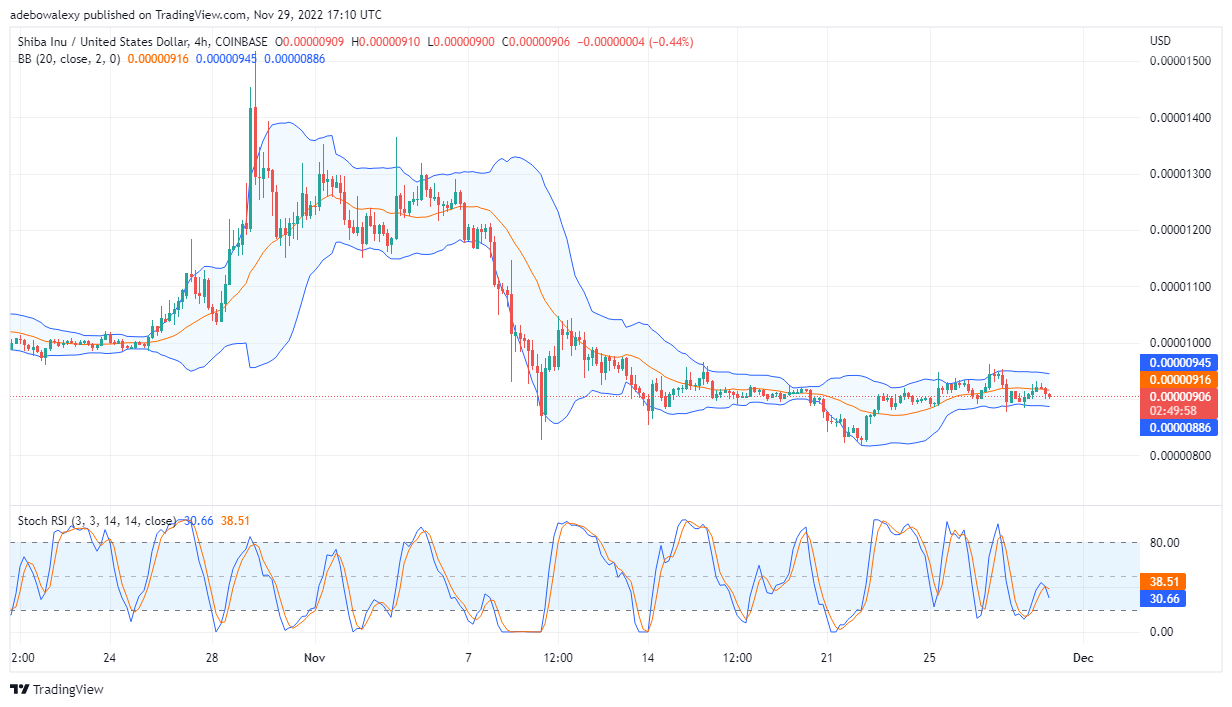 Shiba Inu Prediction Today, November 30, 2022: SHIB/USD Is Moving Downwards