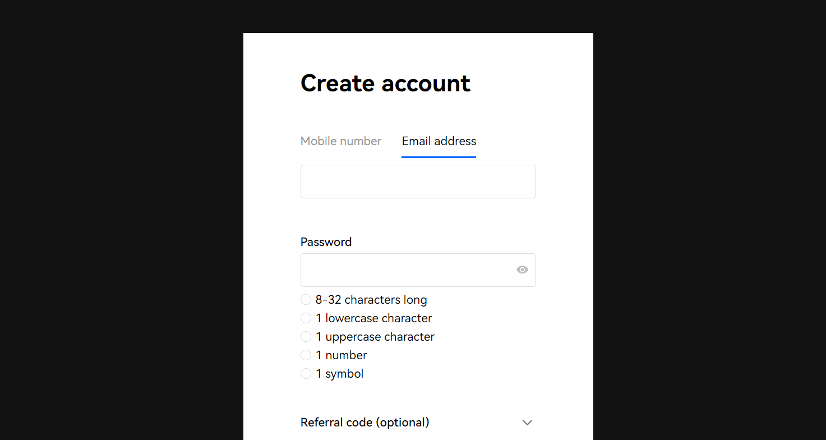 Step 1 Create an Account with OKX