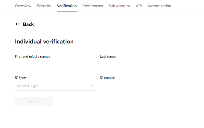 Step 2 Verify Your OKX Account