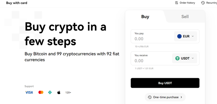 Step 3 Buy USDT with Fiat