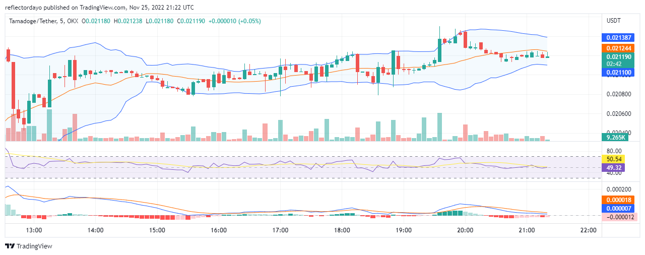 Tamadoge Price Prediction for the 25th of November: TAMA Bulls Preparing for a Strong Move