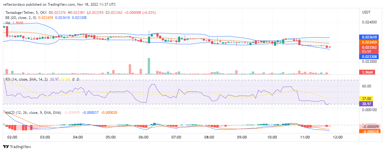 Tamadoge Price Prediction para sa ika-18 ng Nobyembre: TAMA Bulls Humanap ng Bagong Mas Mataas na Antas ng Presyo para sa Market