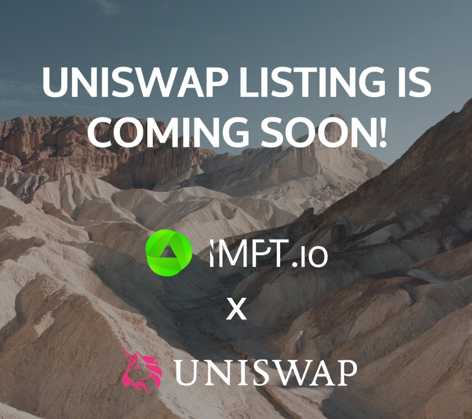 IMPT coming to Uniswap