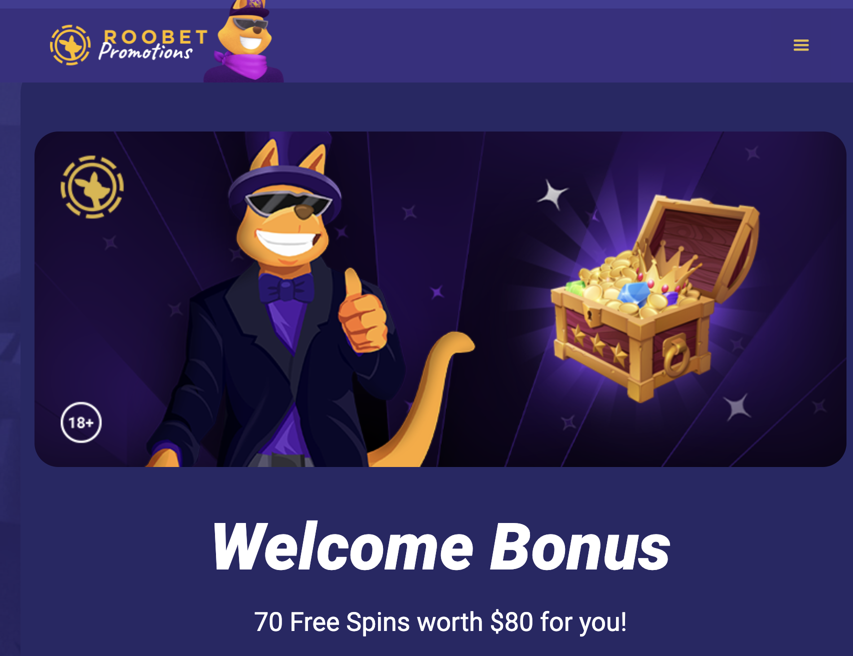 Roobet Promotions and Welcome Bonus