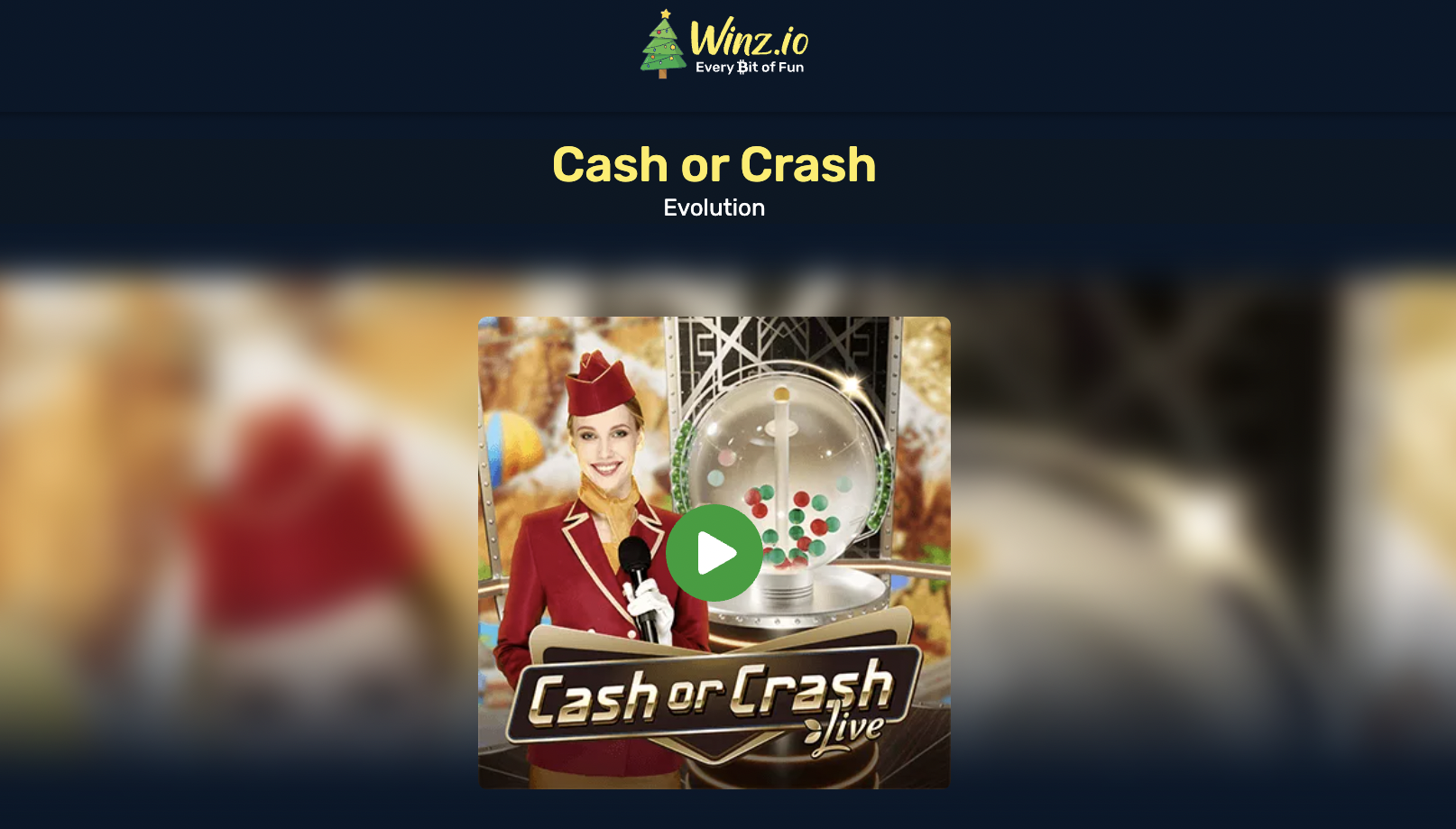 Winz Cash or Crash
