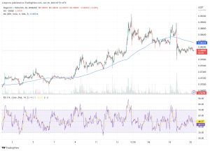 Graficul Dogecoin 20/01/22