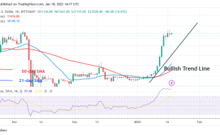 Bitcoin Price Prediction for Today, January 18: BTC Price Challenges the $21.5K Resistance Level