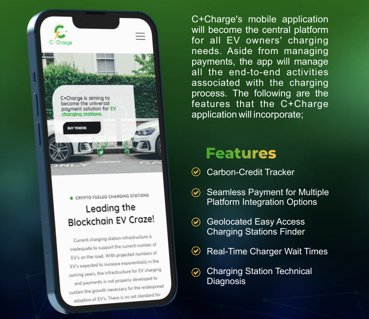 C+ Charge App