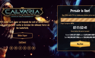 Calvaria Play-to-Earn Crypto Game Close To Presale Completion