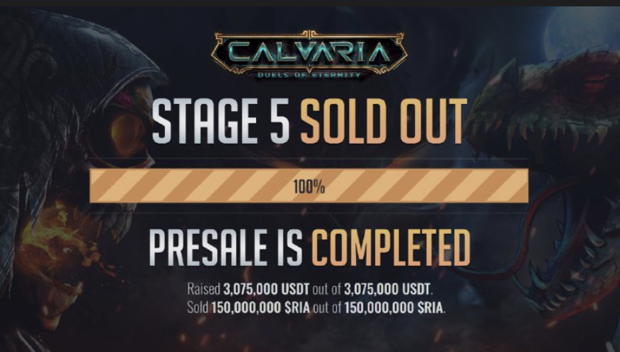 Calvaria Sold Out