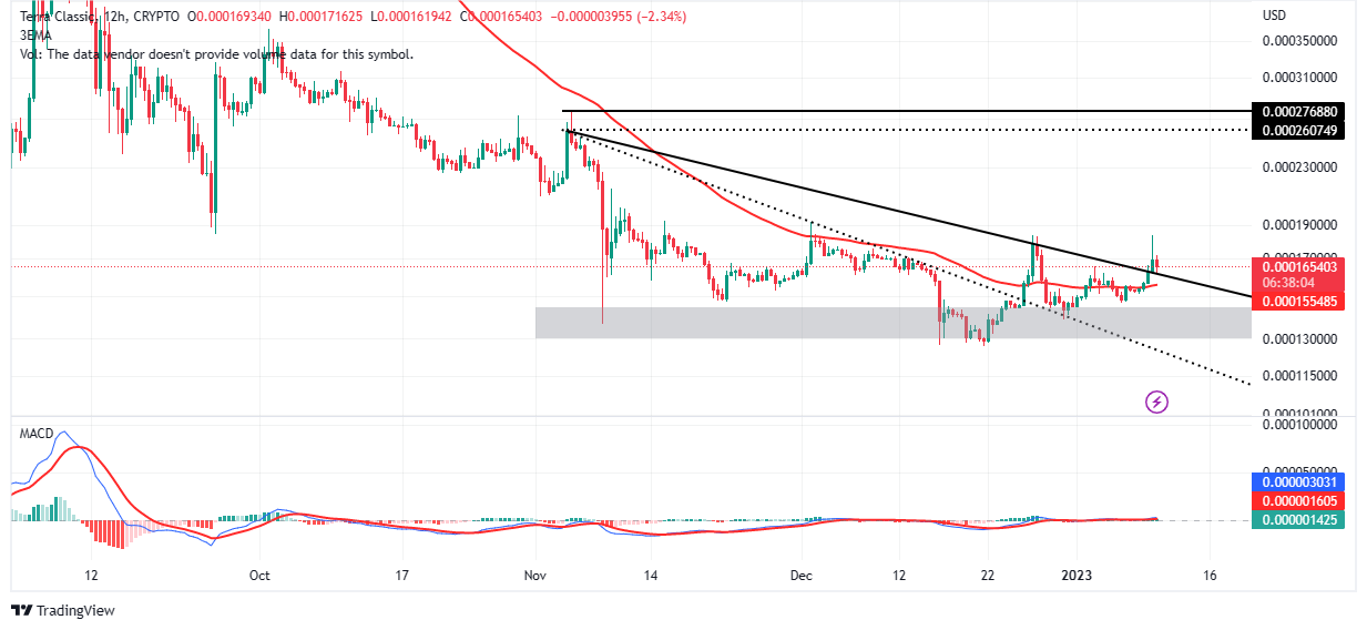 LUNC price holds support ready to explode