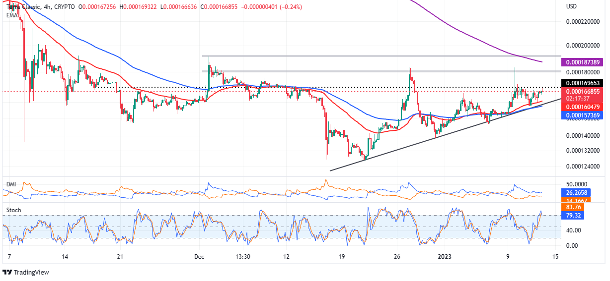 LUNC price bullish