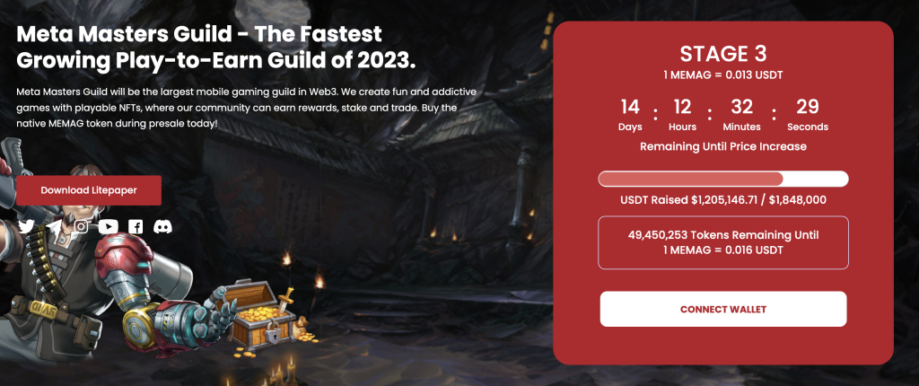 Meta Masters Guild: The Next Big Thing in Play-to-Earn Crypto Gaming, Invest Now, Price Set to pump 30% Today – InsideBitcoins.com