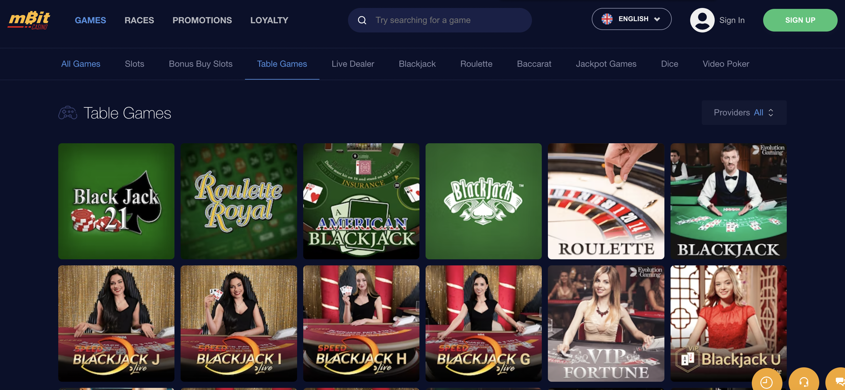 mBit casino review 