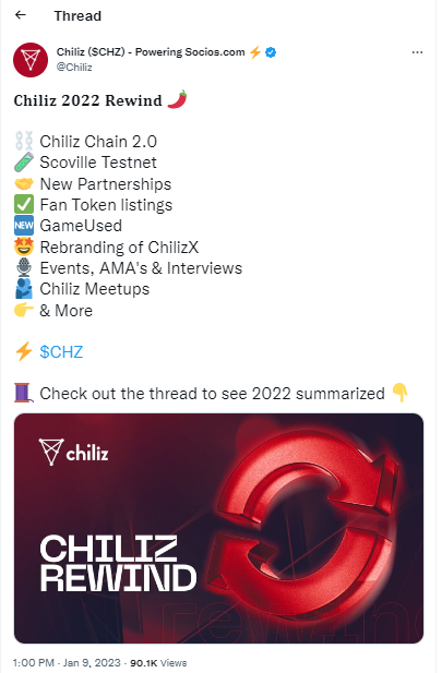 Chiliz Development