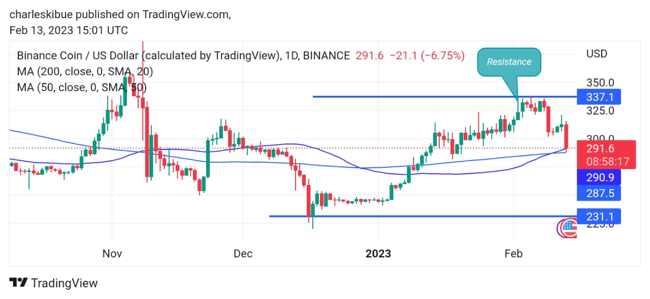 Bnb trading view chart analysis