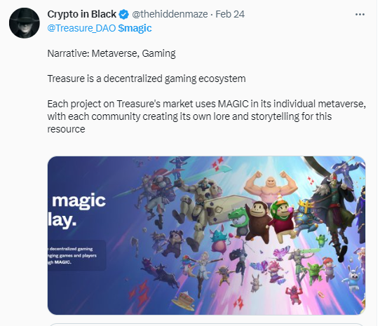 MAGIC Treasure platforma