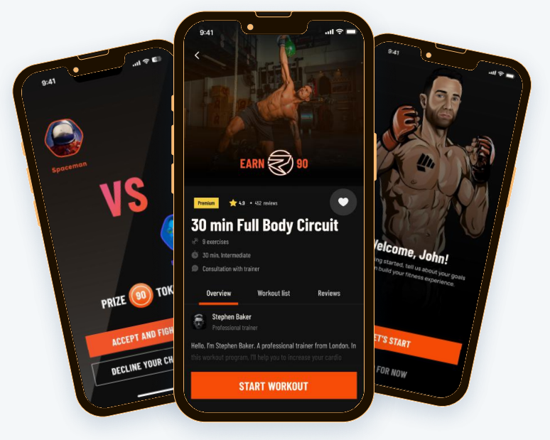 m2e fitness app