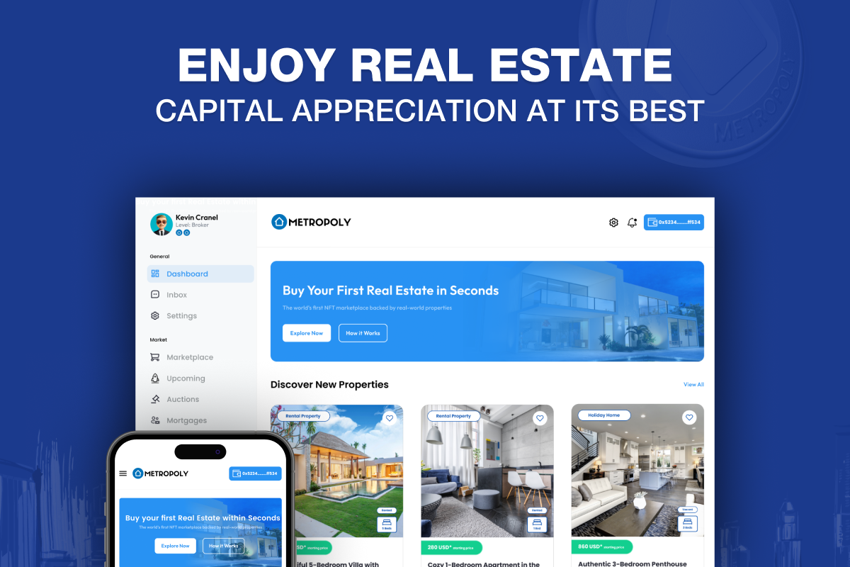 Real estate NFT platform