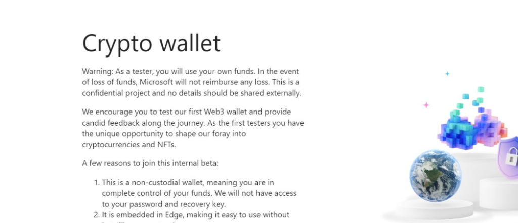 Crypto wallet edge