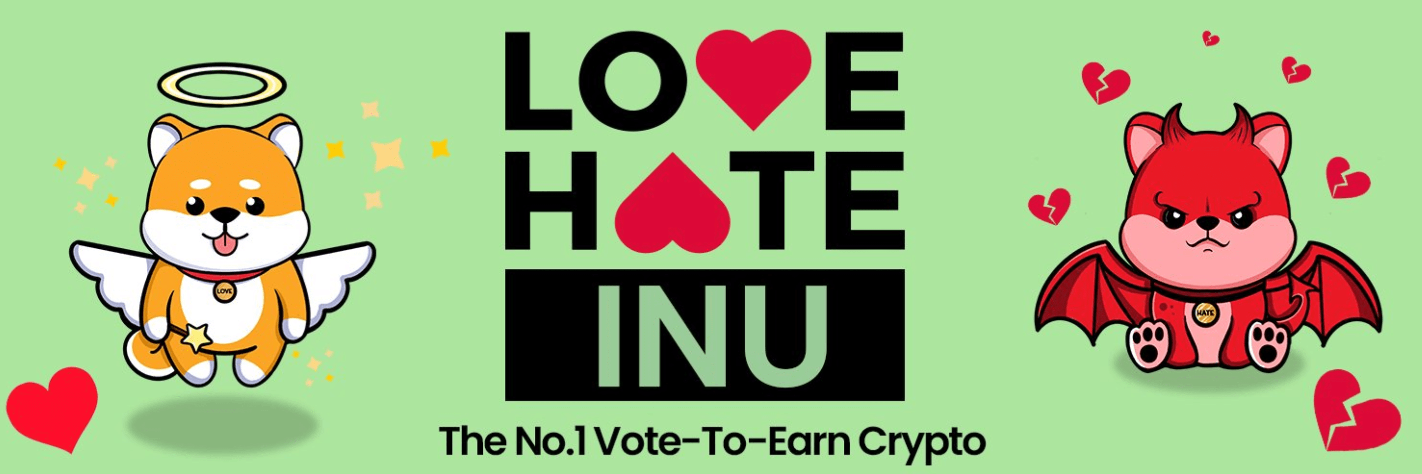crypto traders believe Love Hate Inu Will flourish