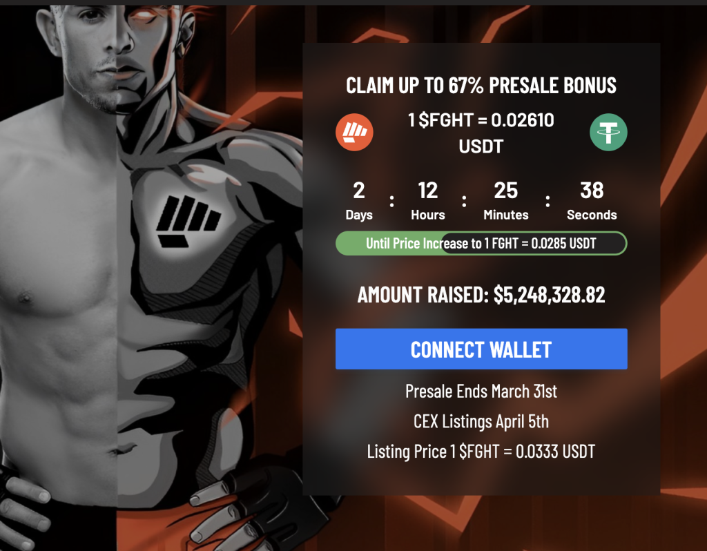 move-to-earn crypto project Fight Out