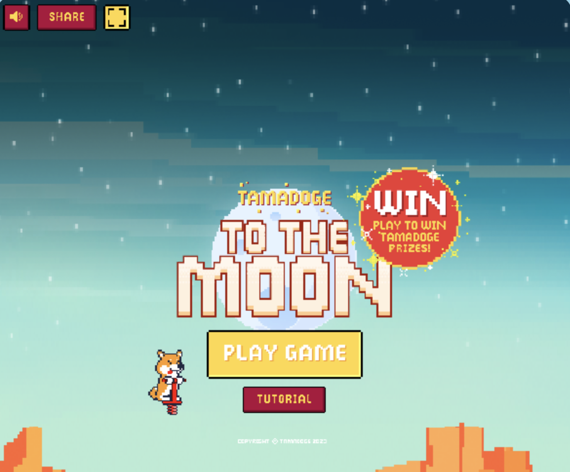 To The Moon Crypto Game Review TAmadoge NFT Game