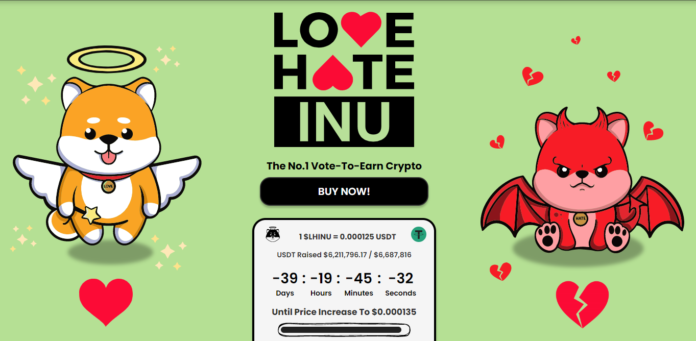 Love hate inu buy