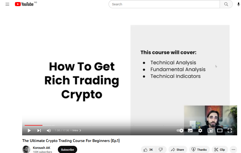 Ultimate Crypto Trading Course for beginners