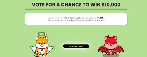 Vote for a chance to win $10k